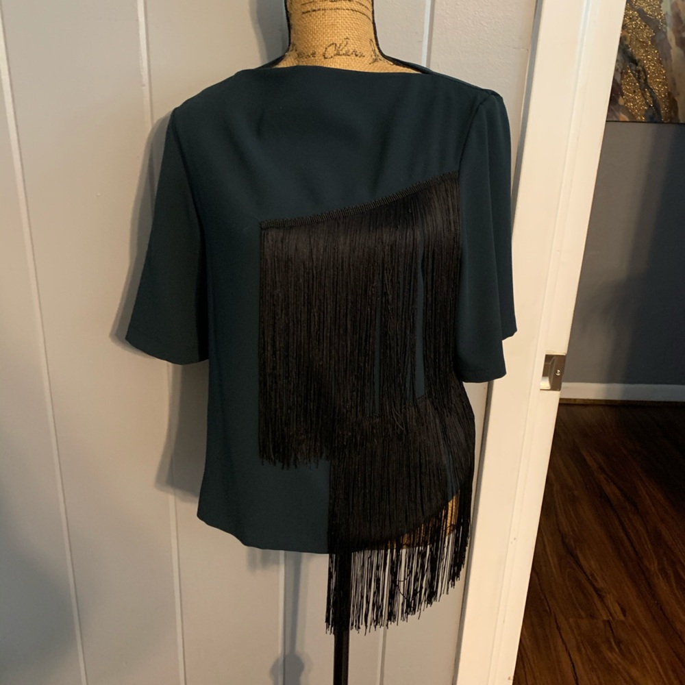 Zara Fringe Top